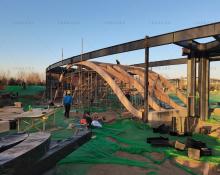 千樹承建河北園博園木結(jié)構(gòu)建筑在建中，敬請期待成品！